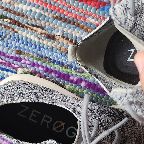 Cole Haan Zero Grand Men's Plus Stitchlite Oxford blue grey heather - Picture 8 of 9